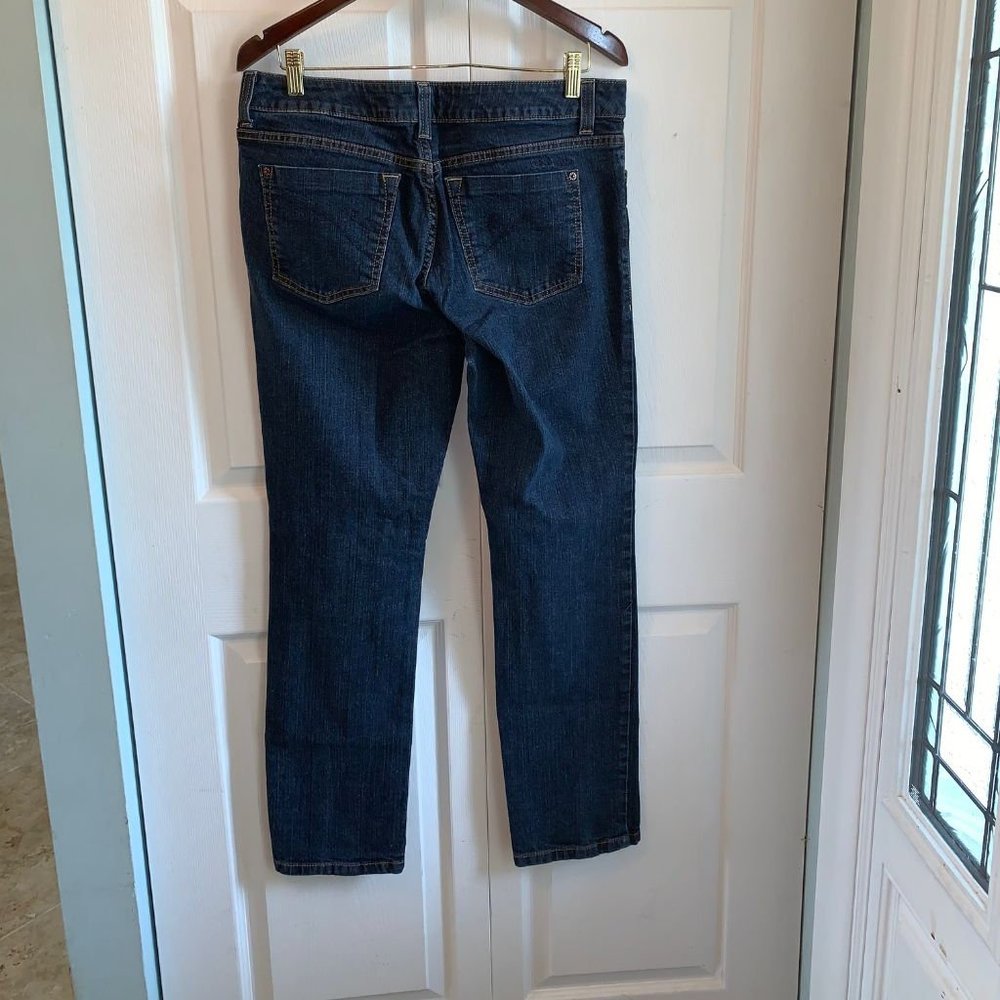 DKNY Skinny Dark Wash Blue Denim Jeans Size 14R